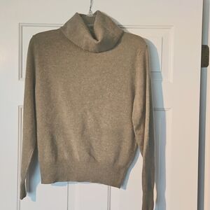 Vintage Grey Lambswool/Angora Sweater